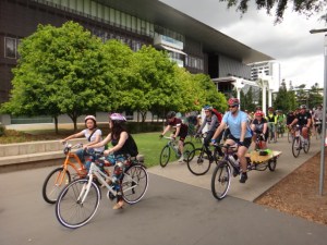 A collection of riders