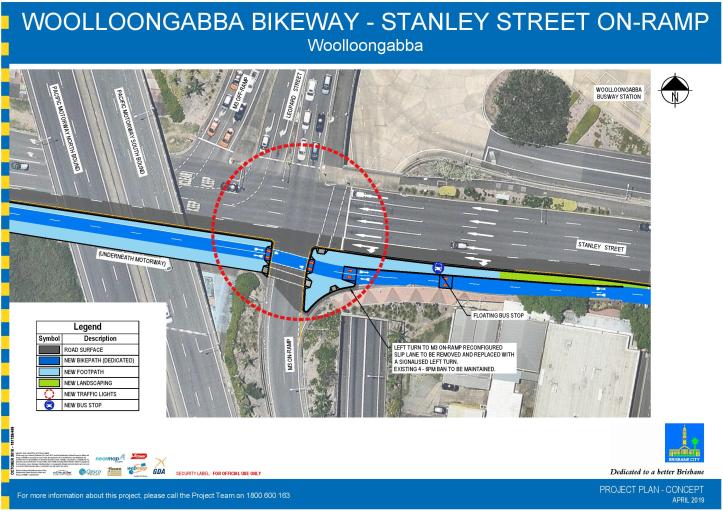 COMMUNICATIONS - Project plan - Stanley Street on-ramp - Woolloongabba Bikeway - 2019-page-001