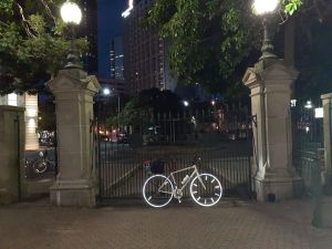 BrightLightsClosedGate