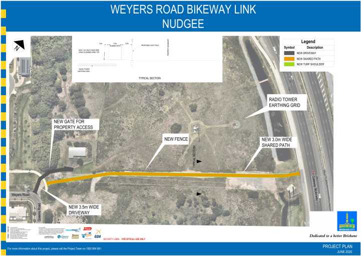 Weyers Road Bikeway Link - project plan-1